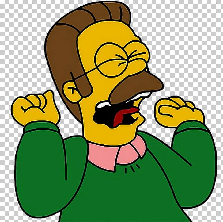 Ned Flanders Homer Simpson Waylon Smithers Principal Skinner Mr. Burns PNG, Clipart, Artwork, Beak, Bird, Fictional Character, Flanders Familia Free PNG Download