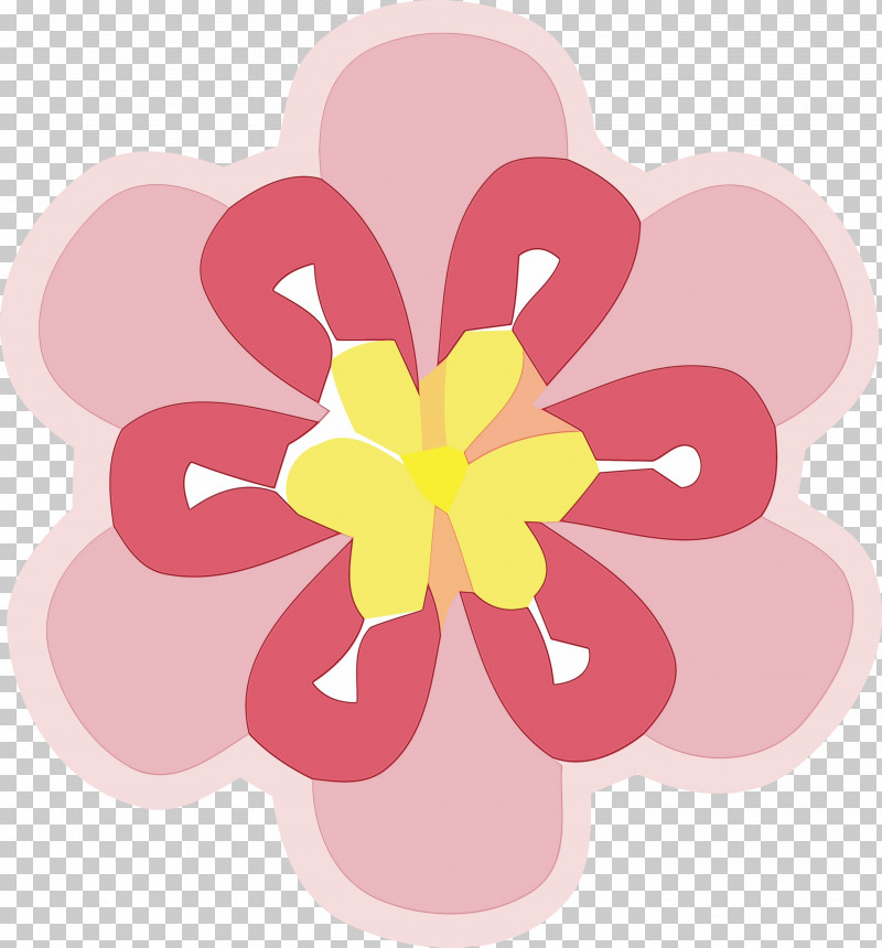 Floral Design PNG, Clipart, Floral Design, Flower, Mallow, Mallows, Paint Free PNG Download