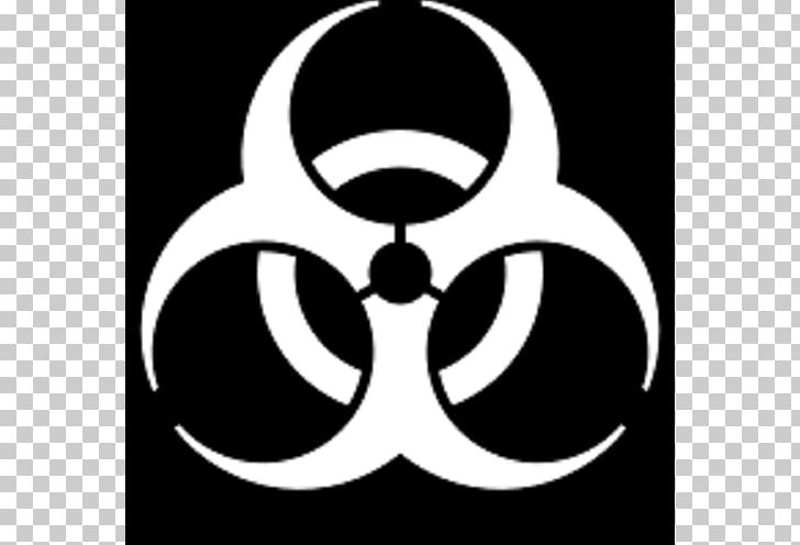 Biological Hazard T-shirt Symbol Decal PNG, Clipart, Biohazard, Biological Hazard, Biology, Black And White, Circle Free PNG Download