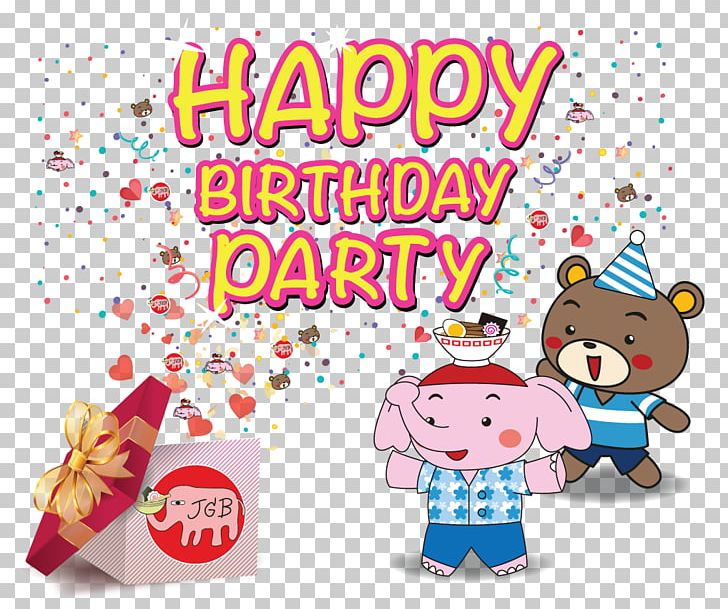 Birthday Gift Party Supply PNG, Clipart, April, Area, Birthday, Cartoon, Food Free PNG Download