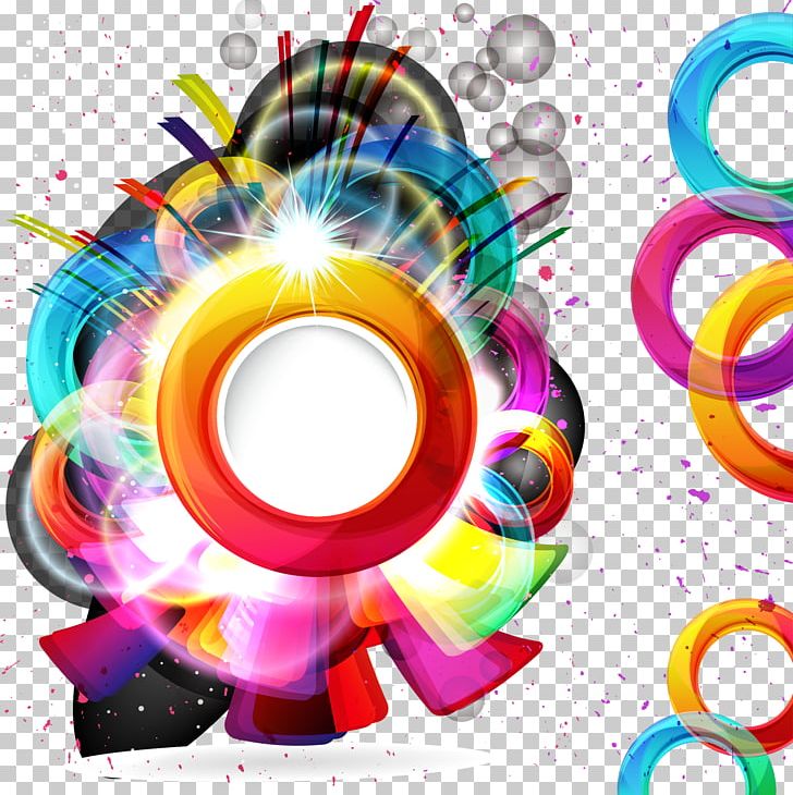 Circle Graphic Design Euclidean PNG, Clipart, Background Vector, Beautiful, Colorful, Designer, Display Resolution Free PNG Download