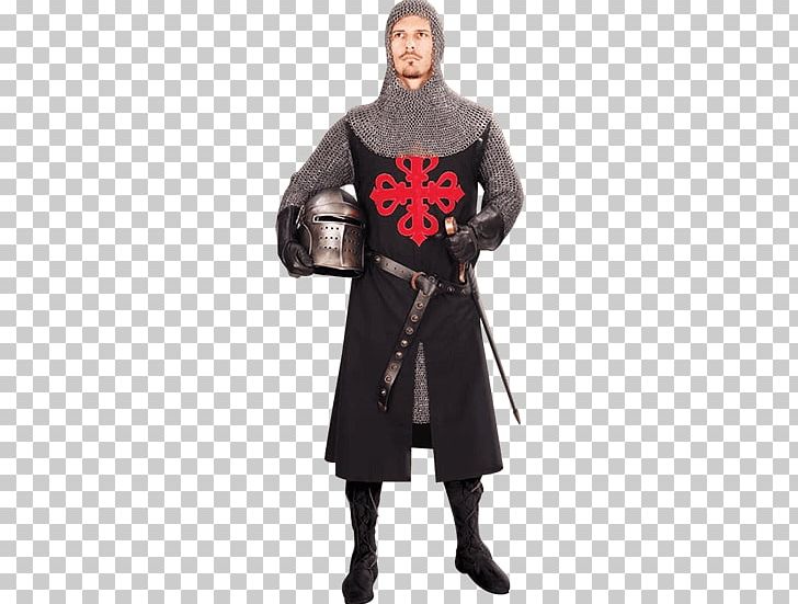 Crusades Middle Ages Tunic Knight Surcoat PNG, Clipart, Cape, Cloak, Clothing, Costume, Crusades Free PNG Download
