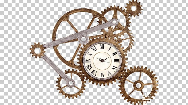 Gear Train Clock Table Wall Decal PNG, Clipart, Aiguille, Bicycle Drivetrain Part, Bicycle Part, Bicycle Wheel, Clockwork Free PNG Download