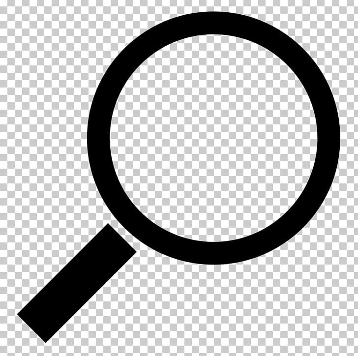 Magnifying Glass Circle PNG, Clipart, Binoculars, Black And White, Circle, Glass, Line Free PNG Download