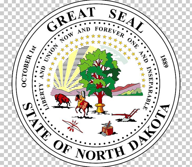 Seal Of North Dakota South Dakota Great Seal Of The United States PNG, Clipart, Animals, Area, Brand, Dakota, Flag Of North Dakota Free PNG Download