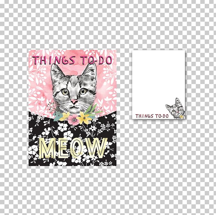 Whiskers Notebook Cat Pink M Font PNG, Clipart, Brand, Cat, Cat Like Mammal, Label, Miscellaneous Free PNG Download