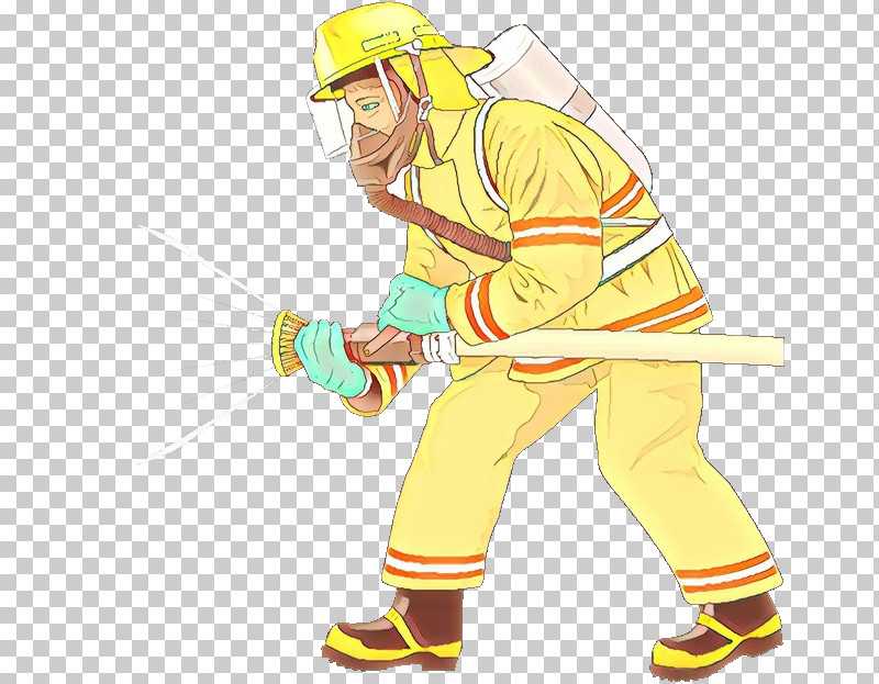 Firefighter PNG, Clipart, Construction Worker, Costume, Firefighter, Yellow Free PNG Download