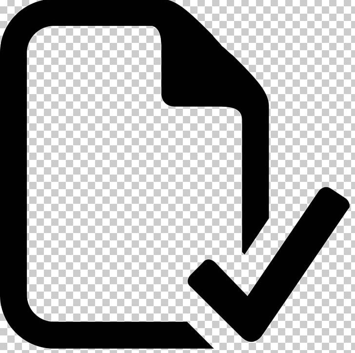Computer Icons Document PNG, Clipart, Angle, Area, Black, Black And White, Check Free PNG Download