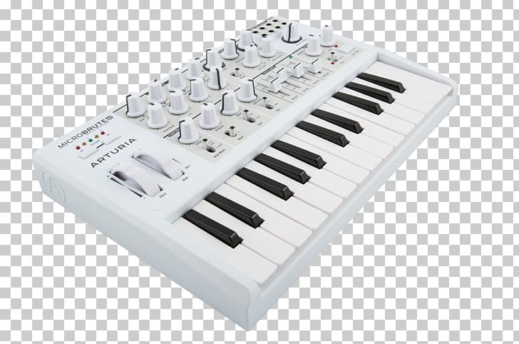Digital Piano Arturia MiniBrute Sound Synthesizers Analog Synthesizer Musical Keyboard PNG, Clipart, Analog Signal, Analog Synthesizer, Arturia, Arturia, Digital Piano Free PNG Download