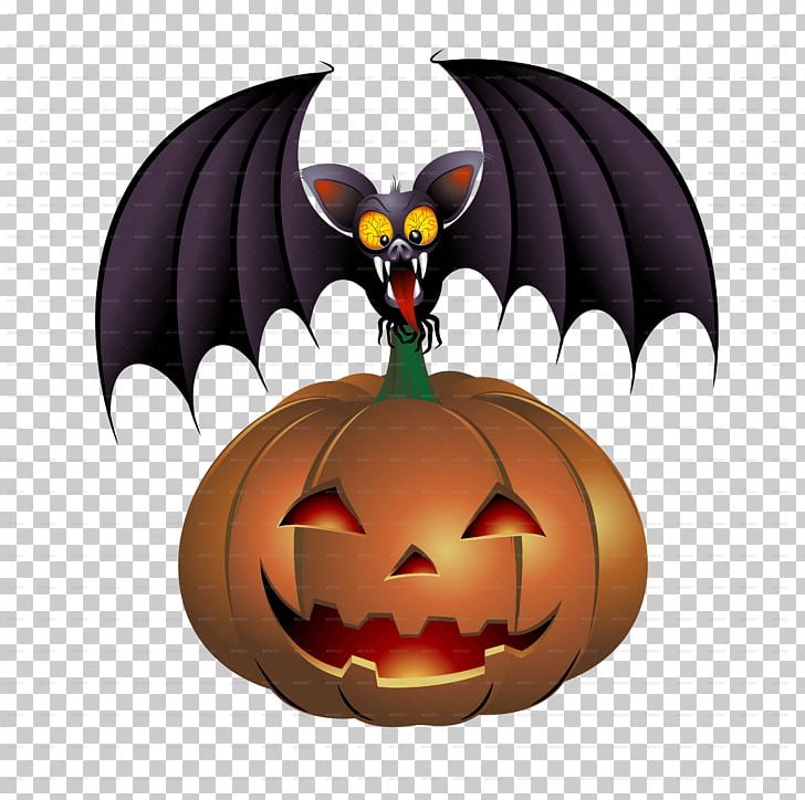 Halloween Pumpkin Animation PNG, Clipart, Animals, Animation, Bat, Calabaza, Cartoon Free PNG Download