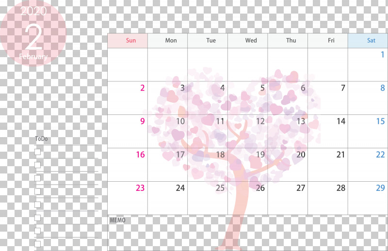 February 2020 Calendar February 2020 Printable Calendar 2020 Calendar PNG, Clipart, 2020 Calendar, Diagram, February 2020 Calendar, February 2020 Printable Calendar, Heart Free PNG Download