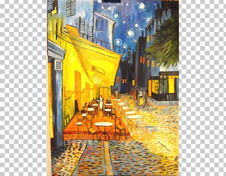 Café Terrace At Night Painting Arles Cafe Art PNG, Clipart, Arles, Art, Artist, Artwork, At Night Free PNG Download