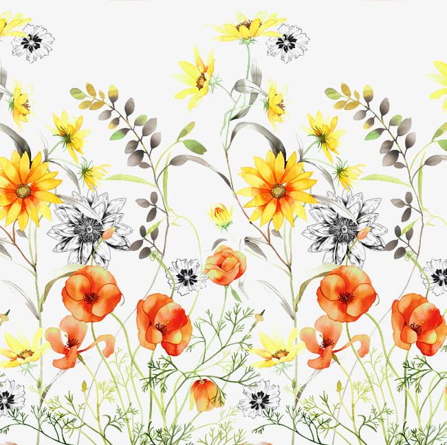 Hand Painted Sunflowers PNG, Clipart, Flowers, Fresh, Hand, Hand Clipart, Hand Clipart Free PNG Download