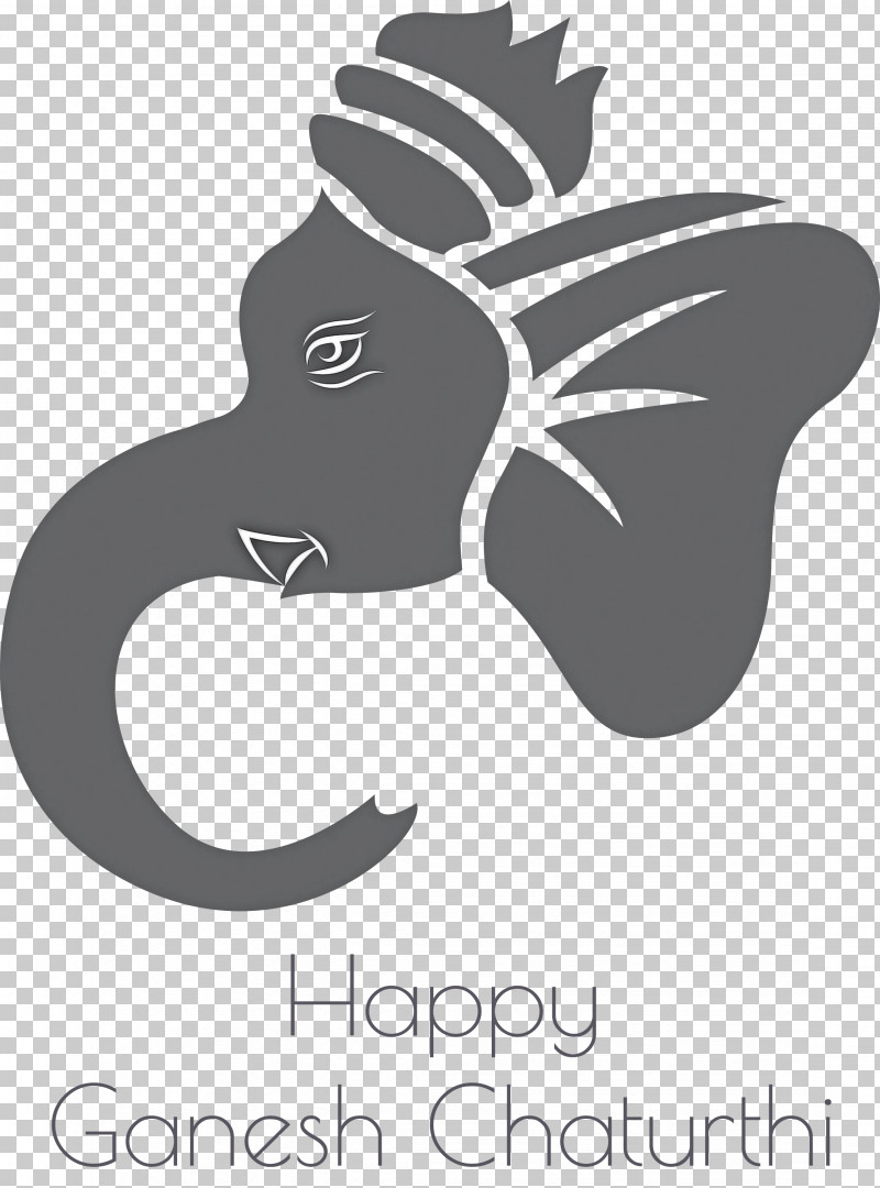 Ganesh Chaturthi Ganesh PNG, Clipart, Biology, Black, Black And White, Flower, Ganesh Free PNG Download