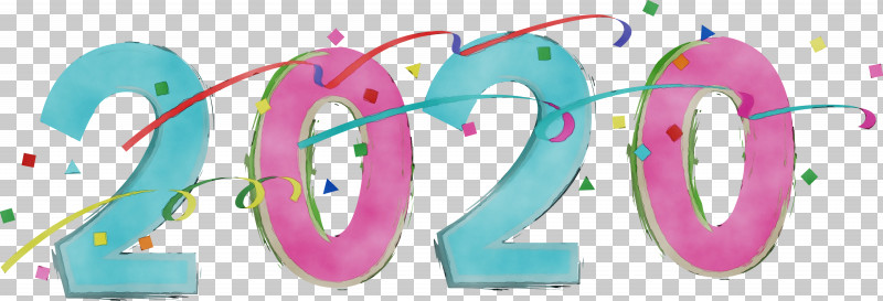 Text Pink Font Number Circle PNG, Clipart, Circle, Happy New Year 2020, Number, Paint, Pink Free PNG Download