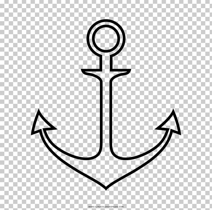 Anchor Drawing Coloring Book Paper PNG, Clipart, Anchor, Ancla, Area, Ausmalbild, Black And White Free PNG Download
