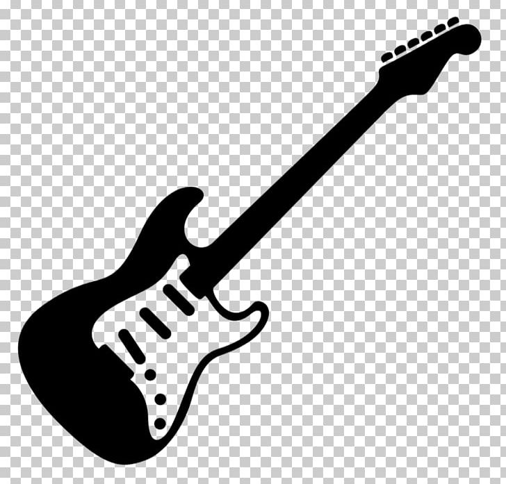 Fender Stratocaster Electric Guitar PNG, Clipart, Acoustic Electric Guitar, Acoustic Guitar, Bass Guitar, Black And White, Classical Guitar Free PNG Download