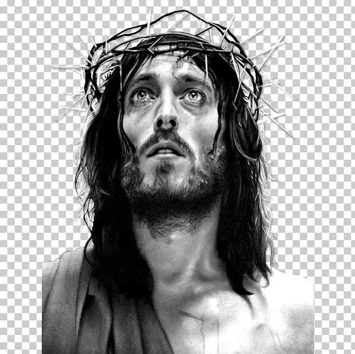 Jesus Of Nazareth PNG, Clipart, Amazing, Beard, Black And White, Chin, Christianity Free PNG Download