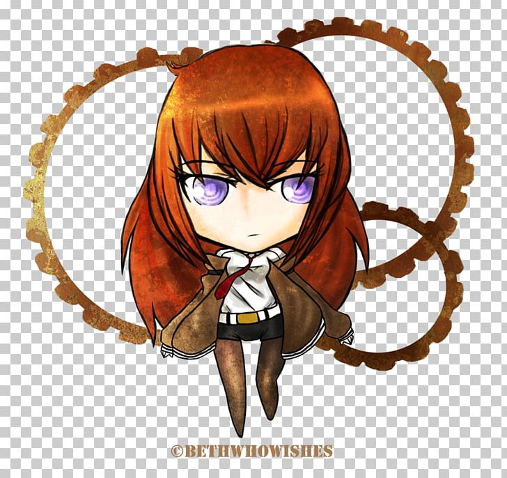 Kurisu Makise Steins;Gate Rintarou Okabe Suzuha Amane Chibi PNG, Clipart, Anime, Art, Brown Hair, Cartoon, Drawing Free PNG Download