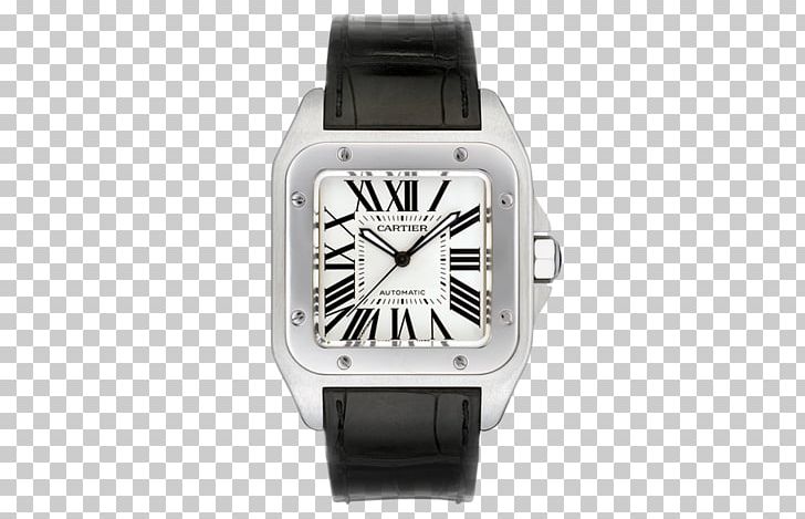 Cartier Santos 100 Watch Chronograph Jewellery PNG, Clipart, Accessories, Alberto Santosdumont, Brand, Cartier, Cartier Santos Free PNG Download