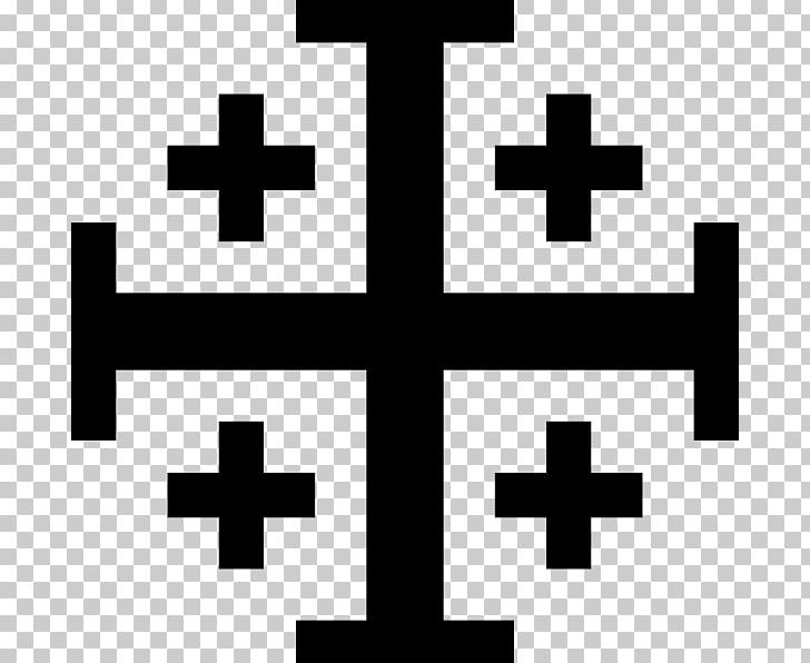 Kingdom Of Jerusalem Crusades Jerusalem Cross PNG, Clipart, Black, Black And White, Brand, Christian Cross, Coat Of Arms Free PNG Download