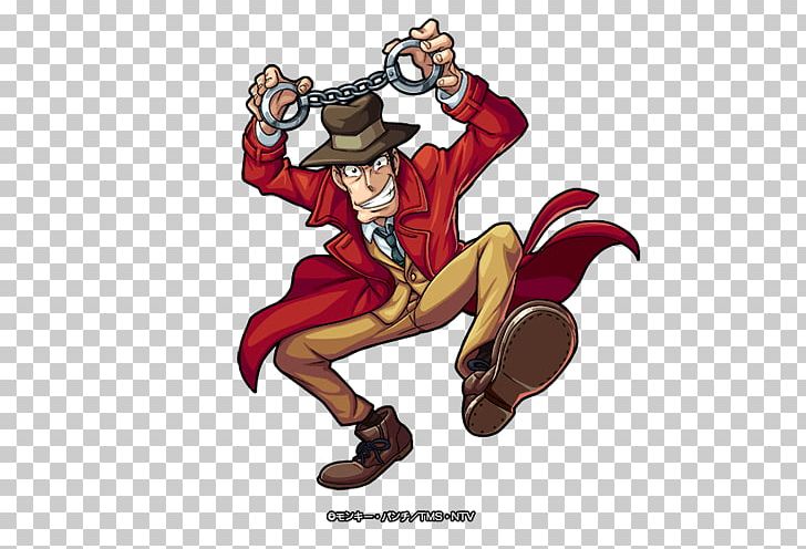 Koichi Zenigata Monster Strike Lupin III Goemon Ishikawa XIII Video PNG, Clipart, Art, Cartoon, Collaboration, Fiction, Fictional Character Free PNG Download