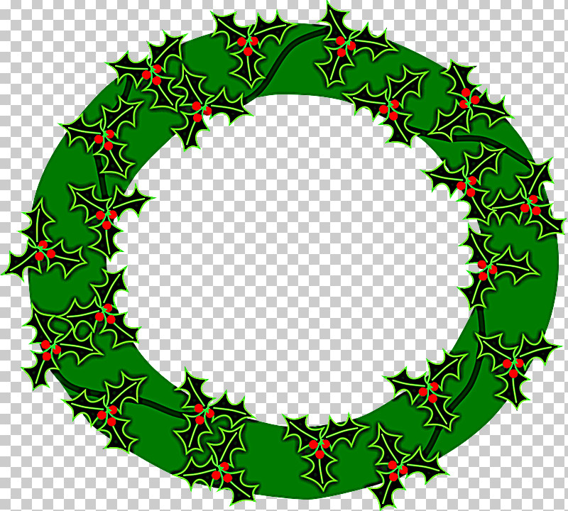 Christmas Decoration PNG, Clipart, Christmas Decoration, Circle, Holly, Interior Design, Leaf Free PNG Download