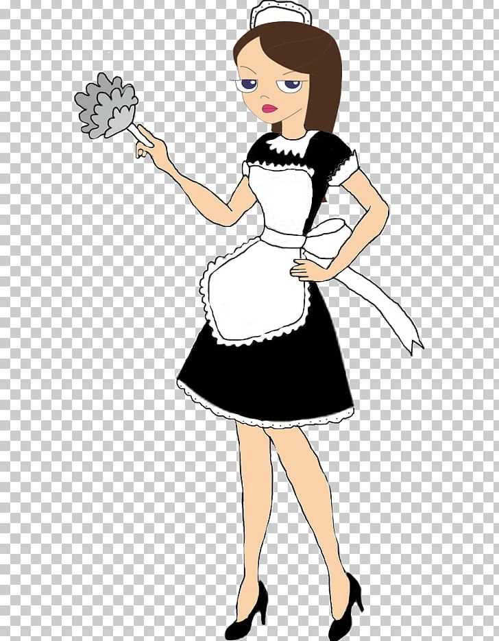 royalty free clipart french maid