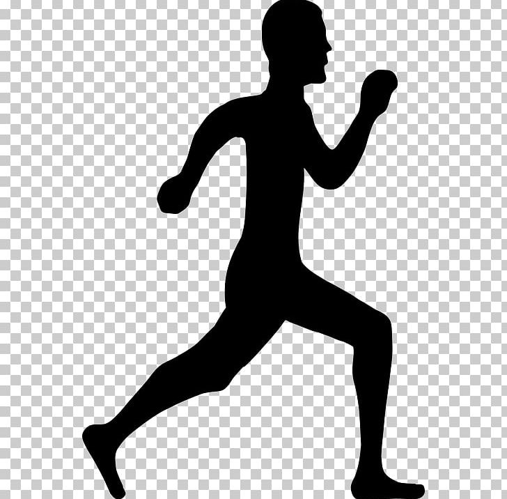 Silhouette Running PNG, Clipart, Arm, Black And White, Computer Icons, Hand, Hip Free PNG Download