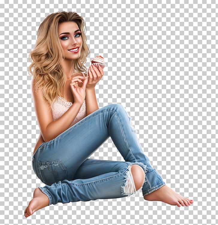 Woman Pin Up Girl Jeans Png Clipart Arm Art Beauty Blog Blue Free Png Download