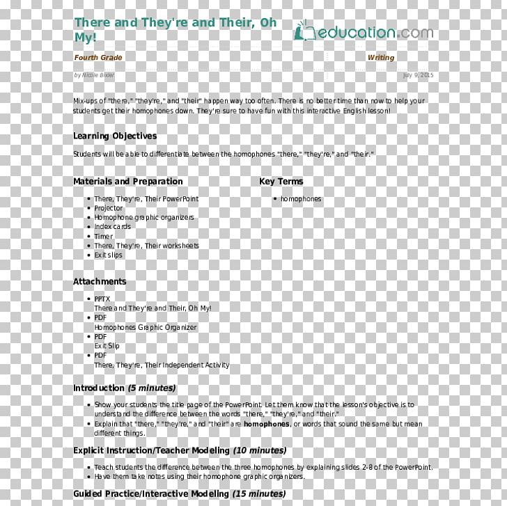 Document Lesson Plan Worksheet Education PNG, Clipart, Area, Curriculum, Document, Education, Fourth Grade Free PNG Download