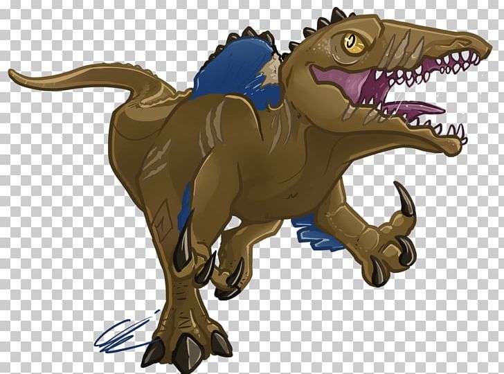 Tyrannosaurus Velociraptor Spinosaurus Dinosaur PNG, Clipart, Animal, Art, Cartoon, Deviantart, Digital Art Free PNG Download