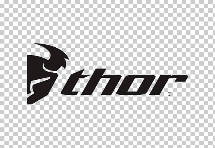 Motocross Thor Motorcycle Logo Clothing Accessories PNG, Clipart, Accessories, Black And White, Brand, Clothing, Clothing Accessories Free PNG Download