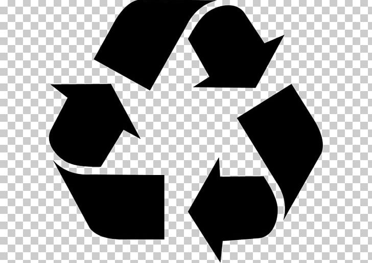 Recycling Symbol Paper PNG, Clipart, Angle, Black, Black And White, Brand, Circle Free PNG Download