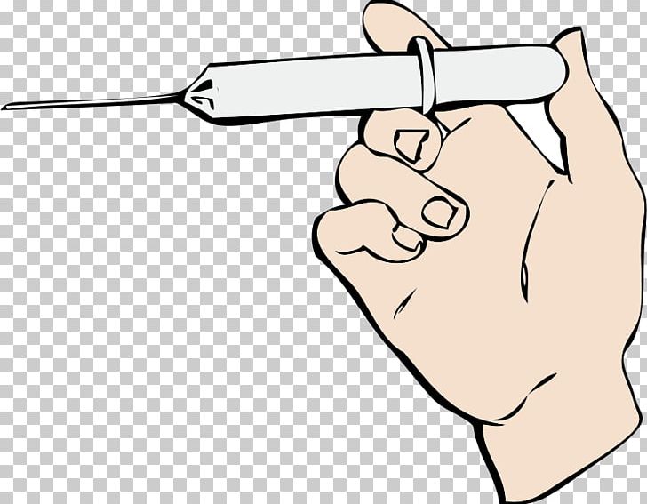 Syringe Hypodermic Needle PNG, Clipart, Angle, Area, Arm, Artwork, Black And White Free PNG Download