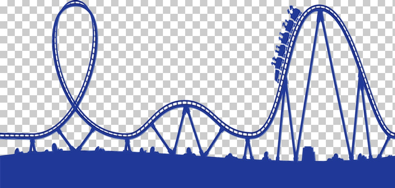 Roller Coaster Amusement Park PNG, Clipart, Amusement Park, Paint, Roller Coaster, Watercolor, Wet Ink Free PNG Download