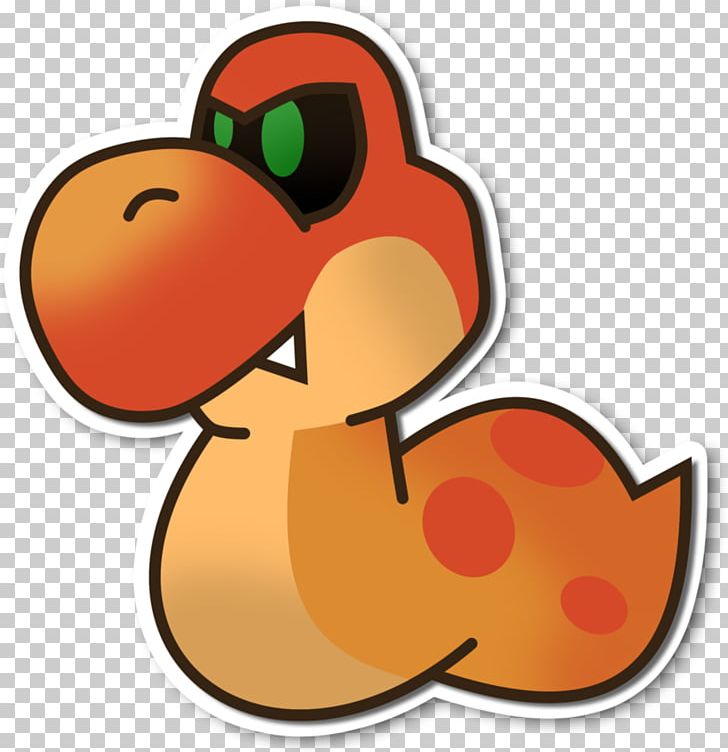 Paper Mario: Sticker Star Paper Mario: The Thousand-Year Door Super Mario Bros. PNG, Clipart, Beak, Bowser, Food, Fruit, Goomba Free PNG Download