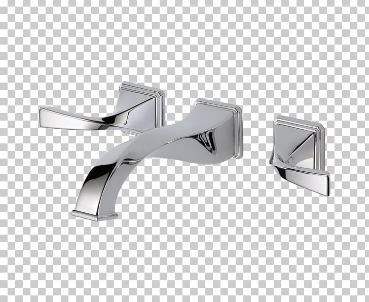 Brizo 65830LF Virage Two Handle Wall-Mount Lavatory Faucet Faucet Handles & Controls Sink Toilet Bathroom PNG, Clipart, Angle, Bathroom, Baths, Bathtub Accessory, Brass Free PNG Download