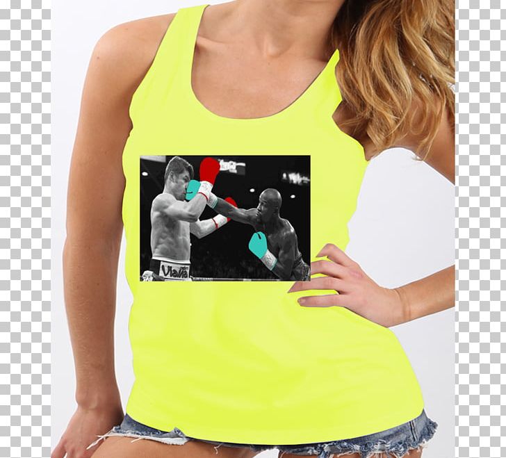 T-shirt Sleeveless Shirt Tanktop PNG, Clipart, Clothing, Cotton, Floyd Mayweather, Fruit Of The Loom, Joint Free PNG Download