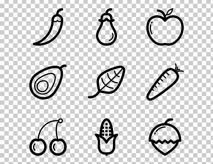 Computer Icons Vegetable Symbol PNG, Clipart, Angle, Area, Art, Black And White, Cartoon Free PNG Download