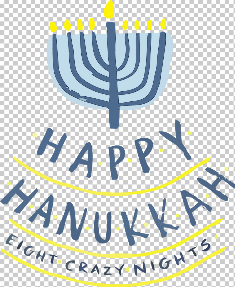 Logo Organization Yellow Line Text PNG, Clipart, Candle, Geometry, Hanukkah, Happy Hanukkah, Jewish Festival Free PNG Download