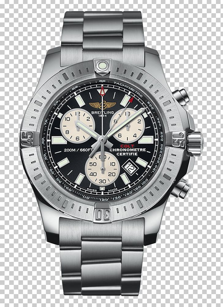 Breitling SA Breitling Colt Chronograph Chronometer Watch PNG, Clipart, Accessories, Automatic Watch, Bracelet, Brand, Breitling Free PNG Download