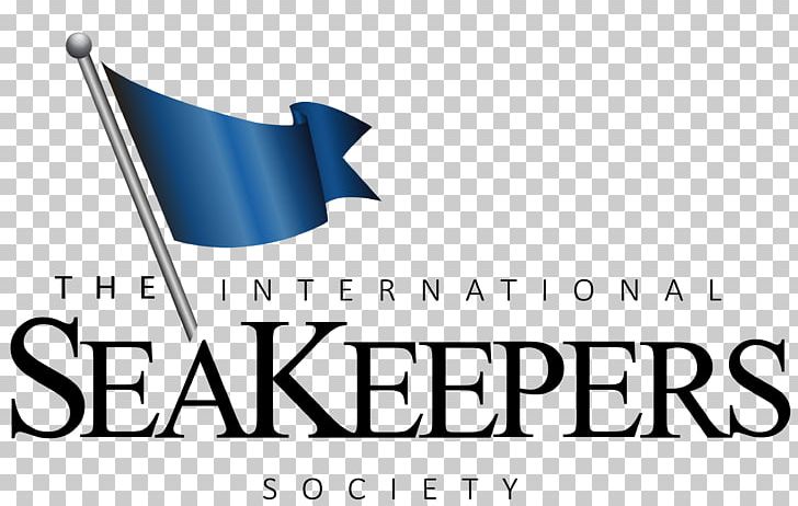 Logo Brand International SeaKeepers Society White PNG, Clipart, Area, Art, Banner, Black, Blue Free PNG Download