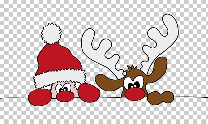 cartoon christmas moose pictures