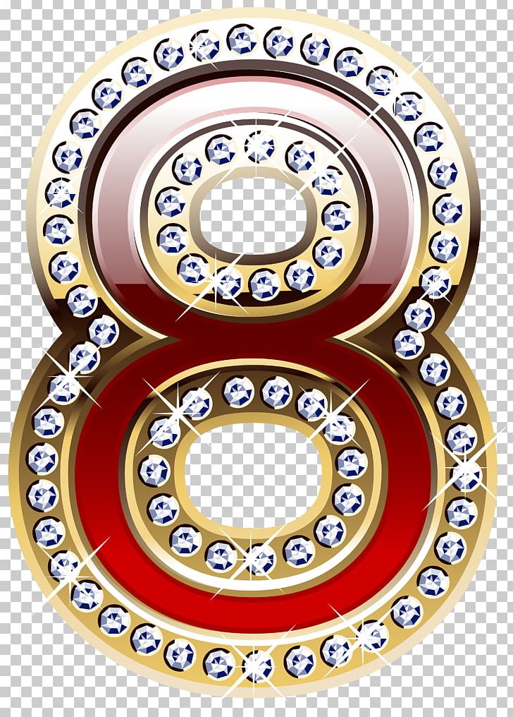 Gold And Red Number Eight PNG, Clipart, Area, Cdr, Circle, Clipart, Clutch Part Free PNG Download