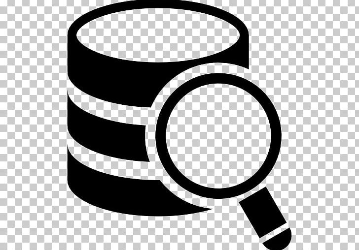 Database Search Engine Computer Icons Encapsulated PostScript PNG, Clipart, Black And White, Brand, Circle, Computer Icons, Database Free PNG Download