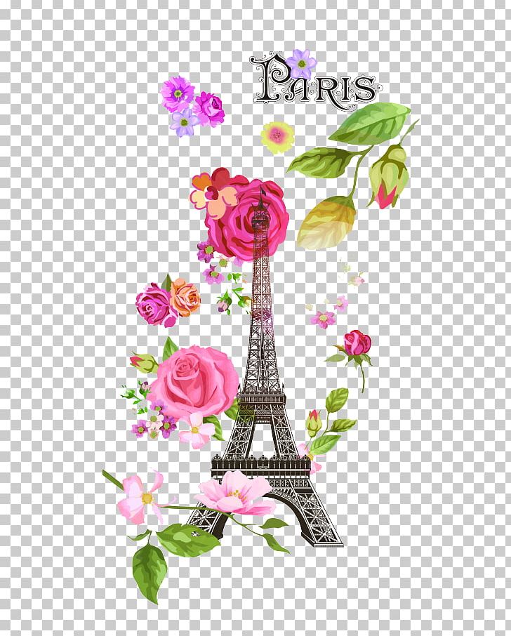 Eiffel Tower Free Shop Euclidean PNG, Clipart, Branch, Design, Eiffel, Encapsulated Postscript, Flower Free PNG Download