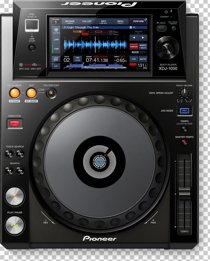 Pioneer XDJ-1000 Disc Jockey Pioneer DJ DJ Controller Audio Mixers PNG, Clipart, Audio Equipment, Audio Mixers, Audio Receiver, Cdj, Disc Jockey Free PNG Download