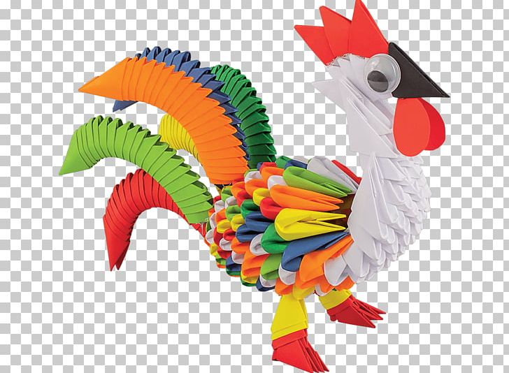 Rooster Modular Origami Paper Bergveck PNG, Clipart, Animal Figure, Art, Beak, Bergveck, Bird Free PNG Download