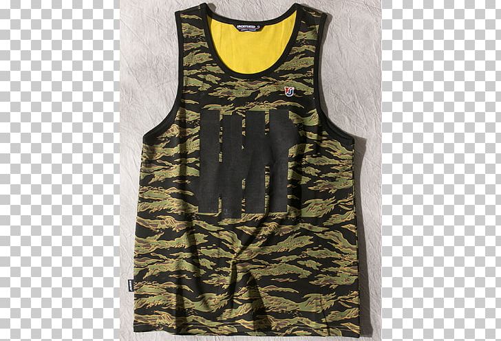 T-shirt Sleeveless Shirt Tiger Gilets PNG, Clipart, Active Tank, Camouflage, Clothing, Day Dress, Dress Free PNG Download